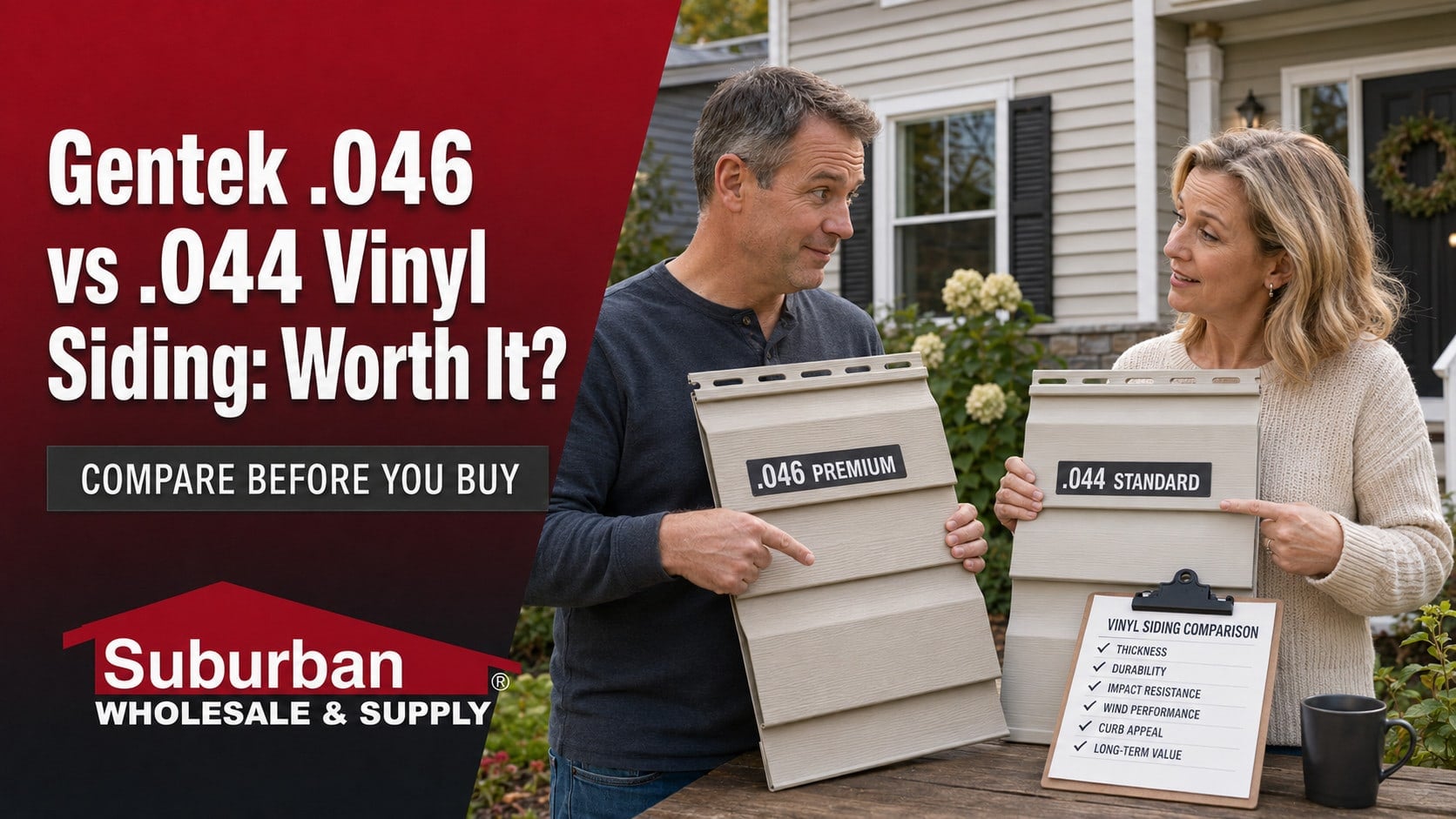 Gentek .046 vs .044 Vinyl Siding: Worth It?