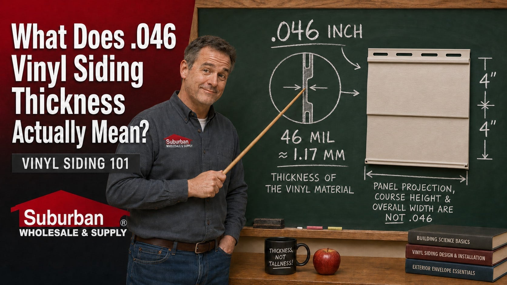What Does .046 Vinyl Siding Thickness Mean?