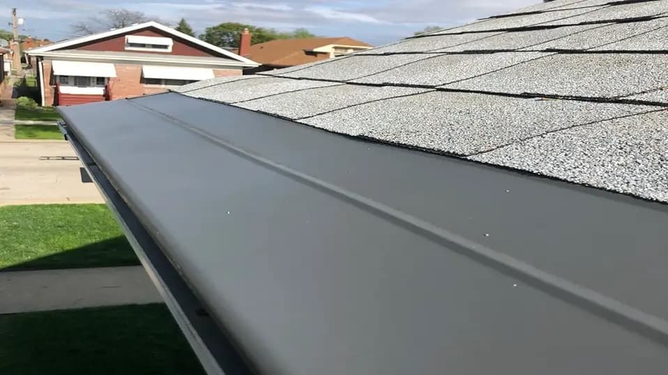 Gutter Cap Aluminum from suburban wholesale and supply.