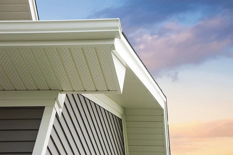 Gentek Aluminum Rainware Gutters from Suburban Wholesale & Supply.