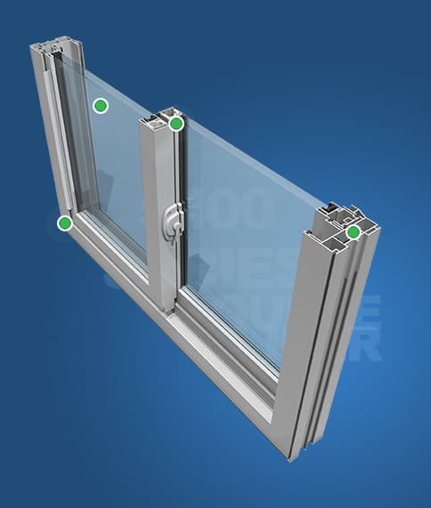 Double Slider Windows