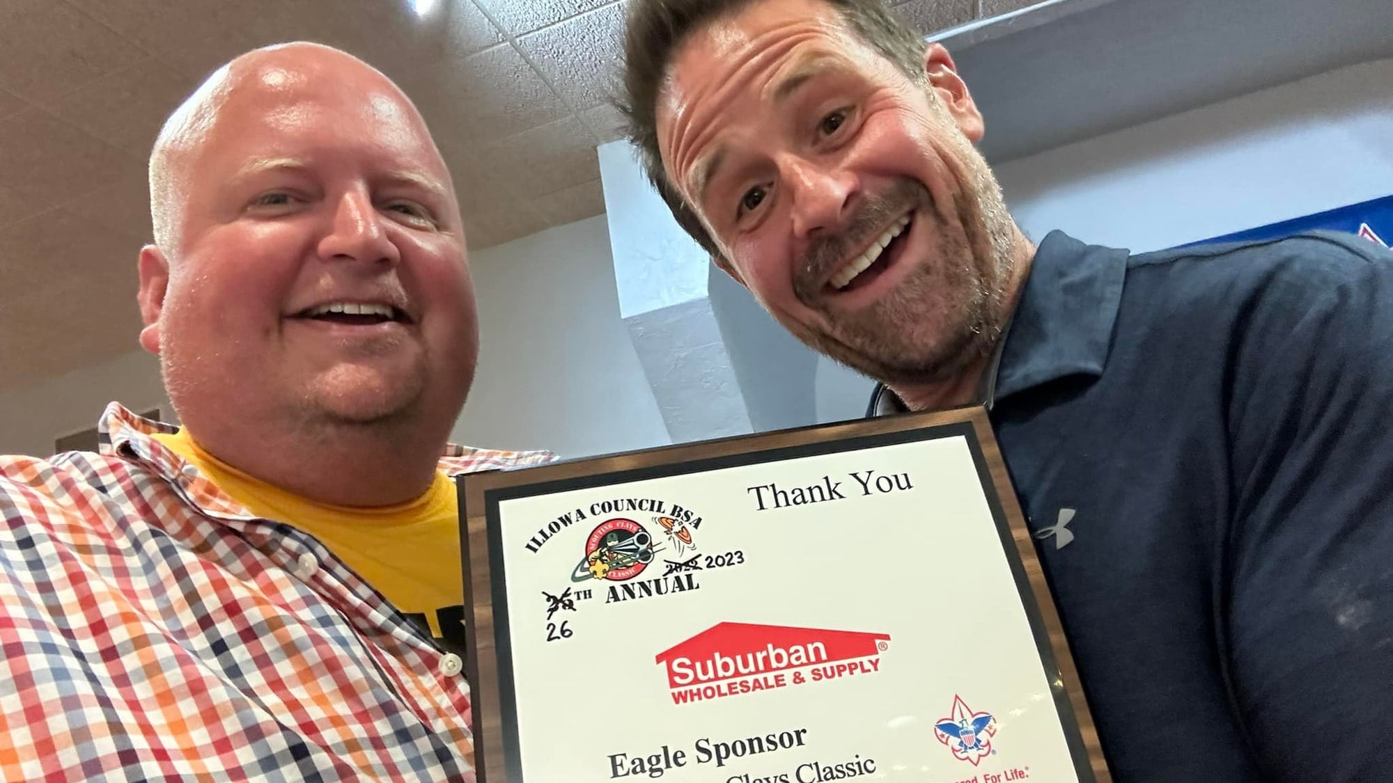 Suburban Wholesale & Supply Sponsors 2023 Illowa Sporting Clays Event | Supporting Illowa Scouting America