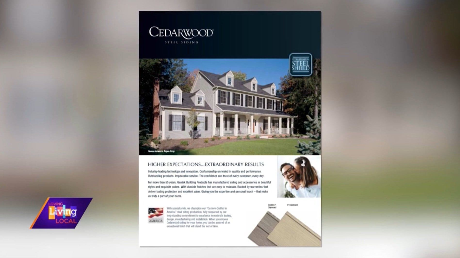 Cedarwood Steel Siding | Cedar Look with Steel Strength