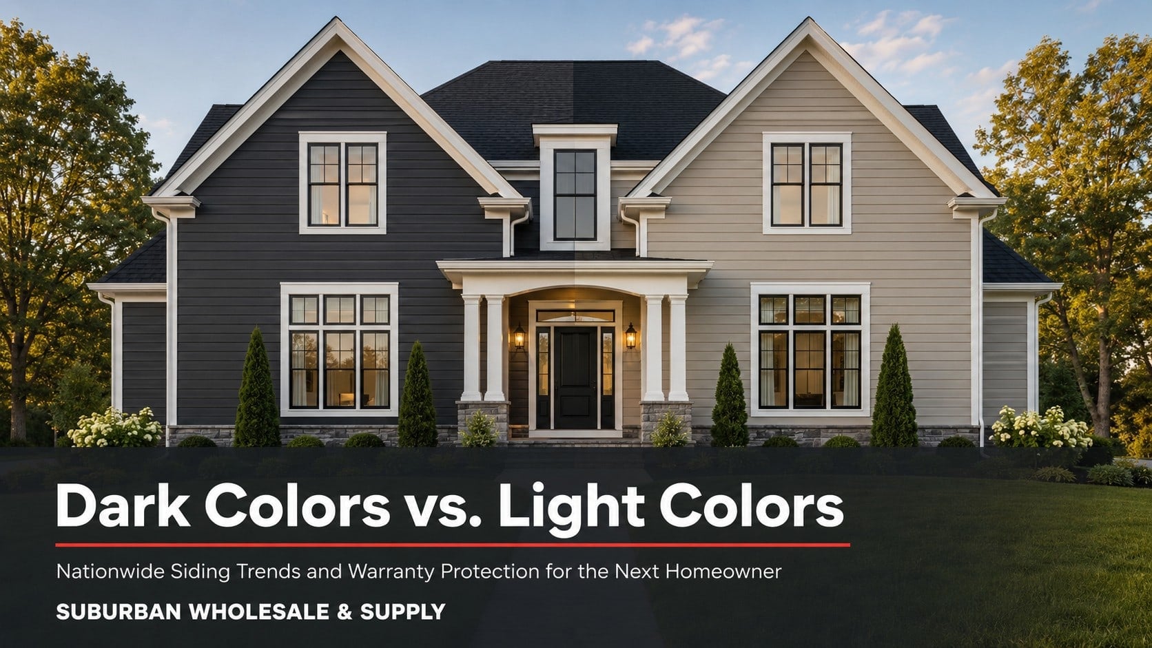 Dark vs Light Vinyl Siding Colors and Warranty Transfer