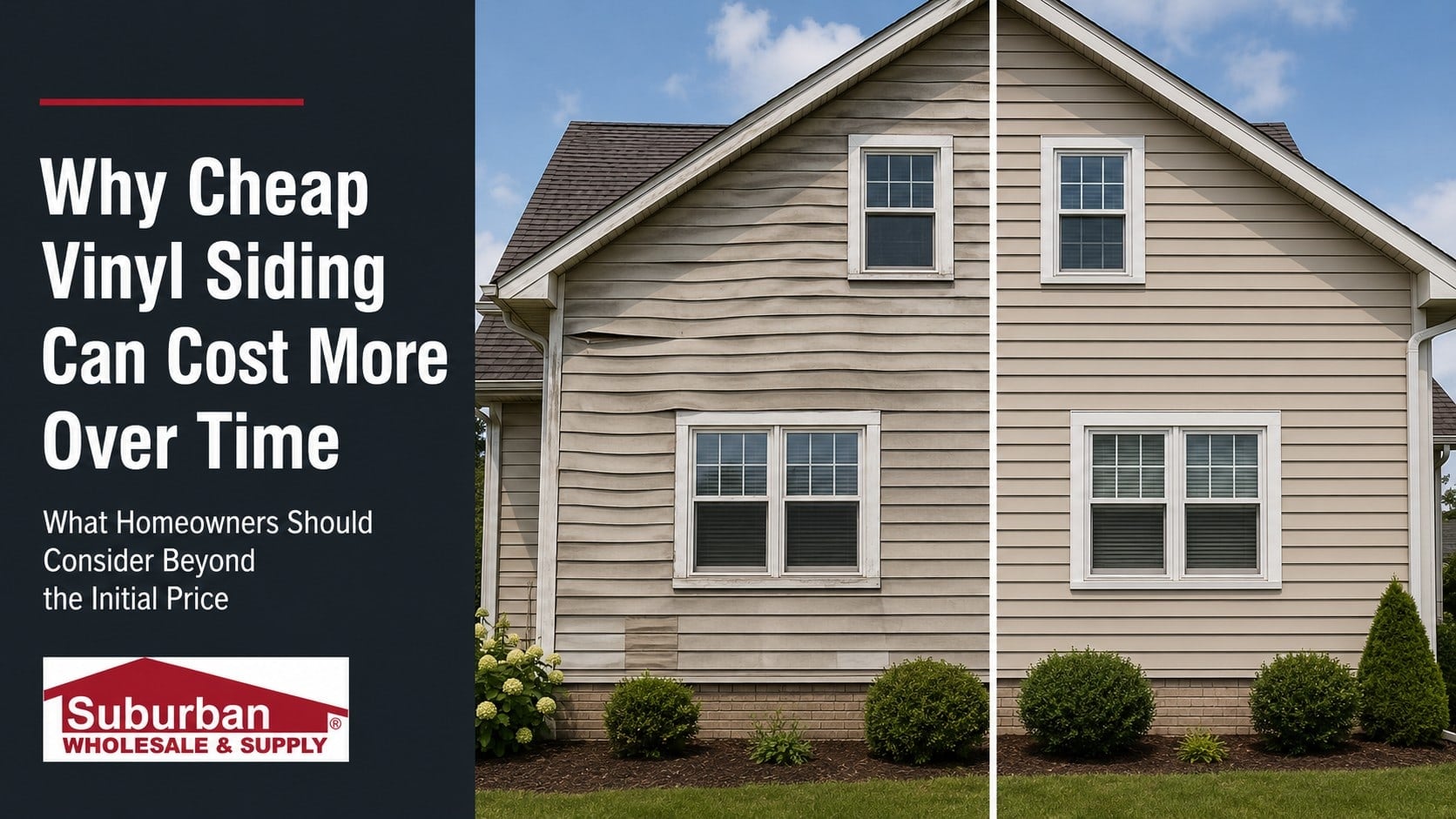 Why Cheap Vinyl Siding Can Cost More Over Time