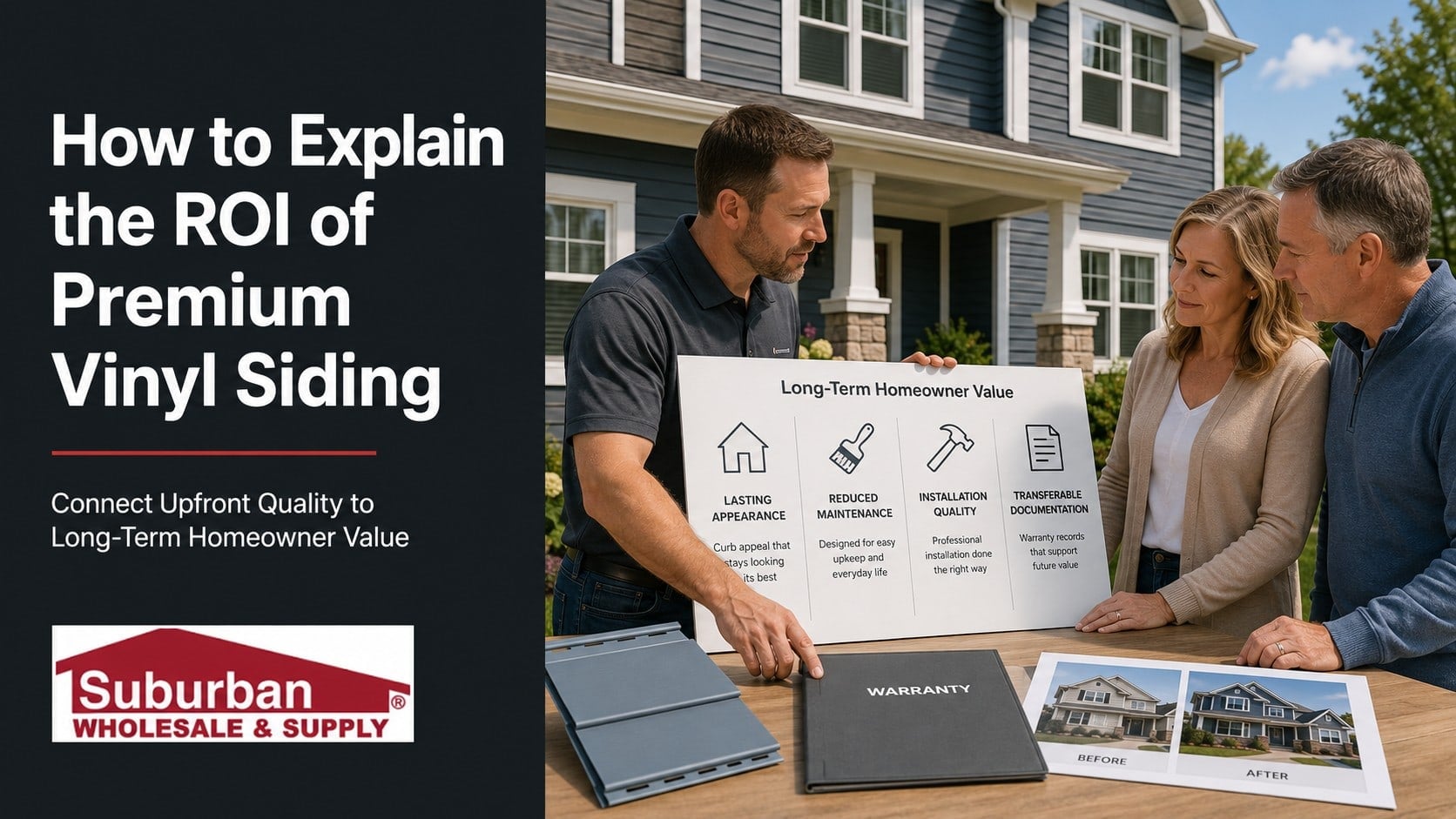 How to Explain the ROI of Premium Vinyl Siding