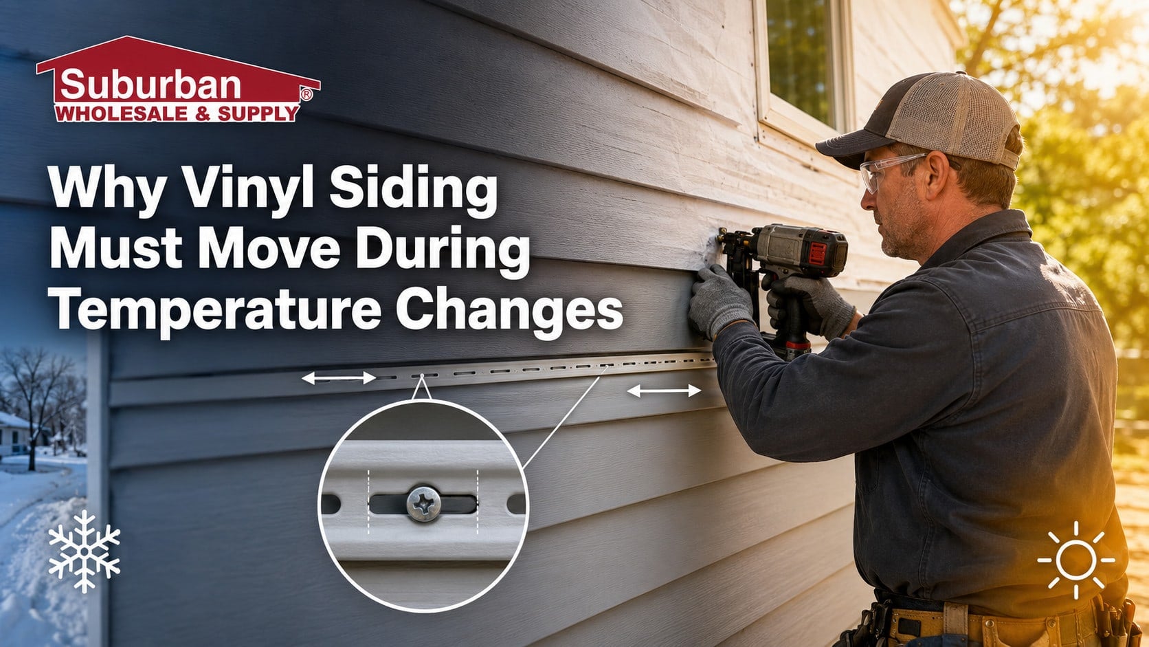 Why Vinyl Siding Must Move During Temperature Changes