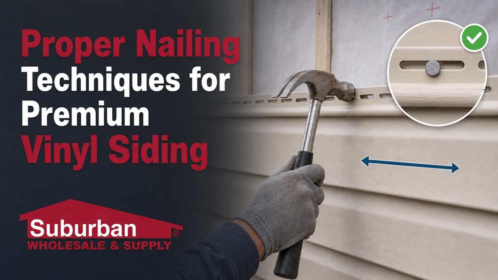 Proper Nailing Techniques for Premium Vinyl Siding