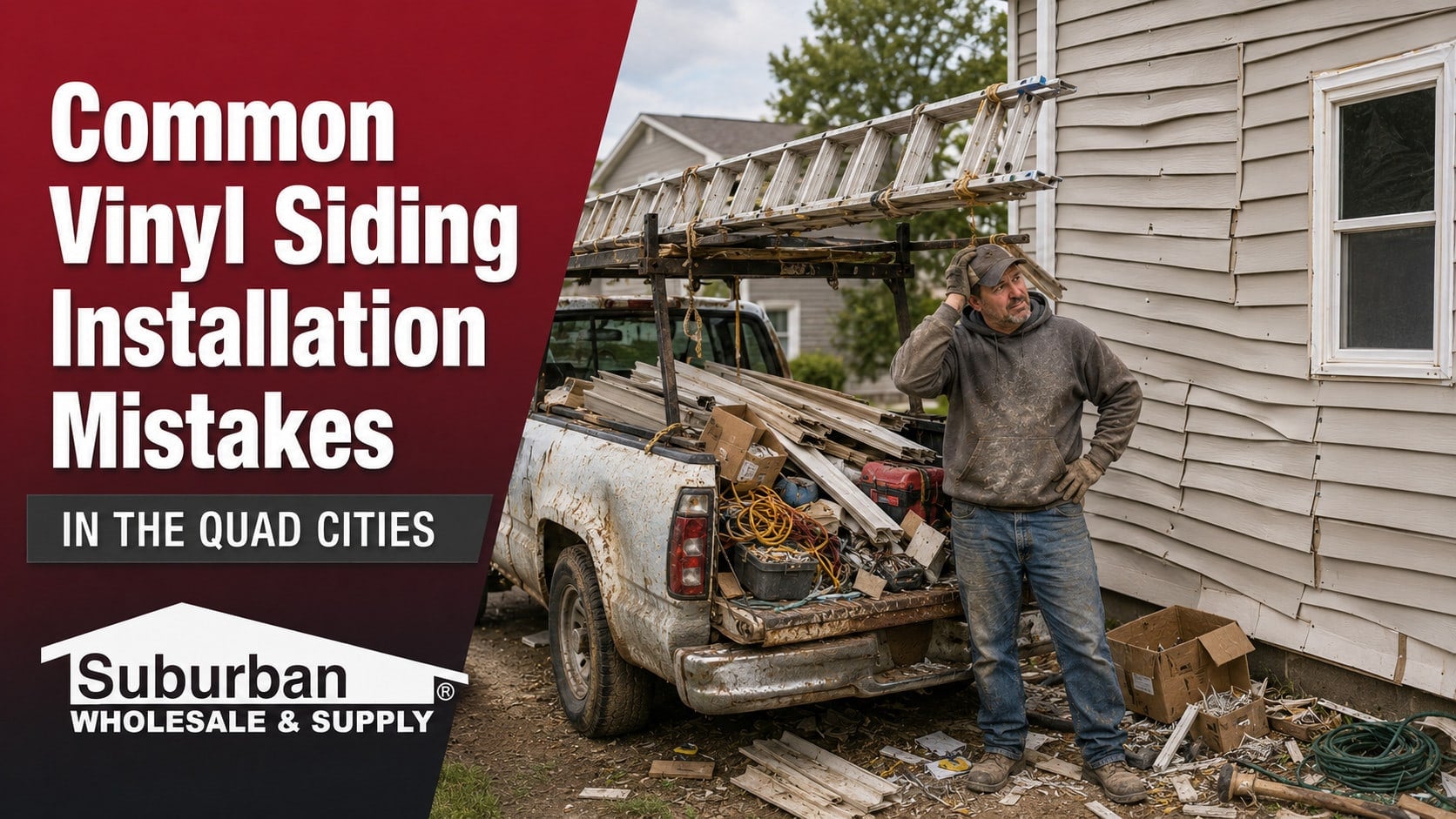 Common Vinyl Siding Installation Mistakes in the Quad Cities