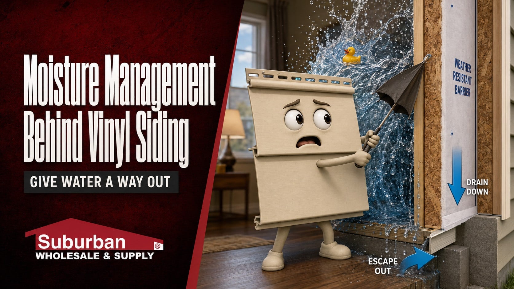 Moisture Management Behind Vinyl Siding | Contractor Guide
