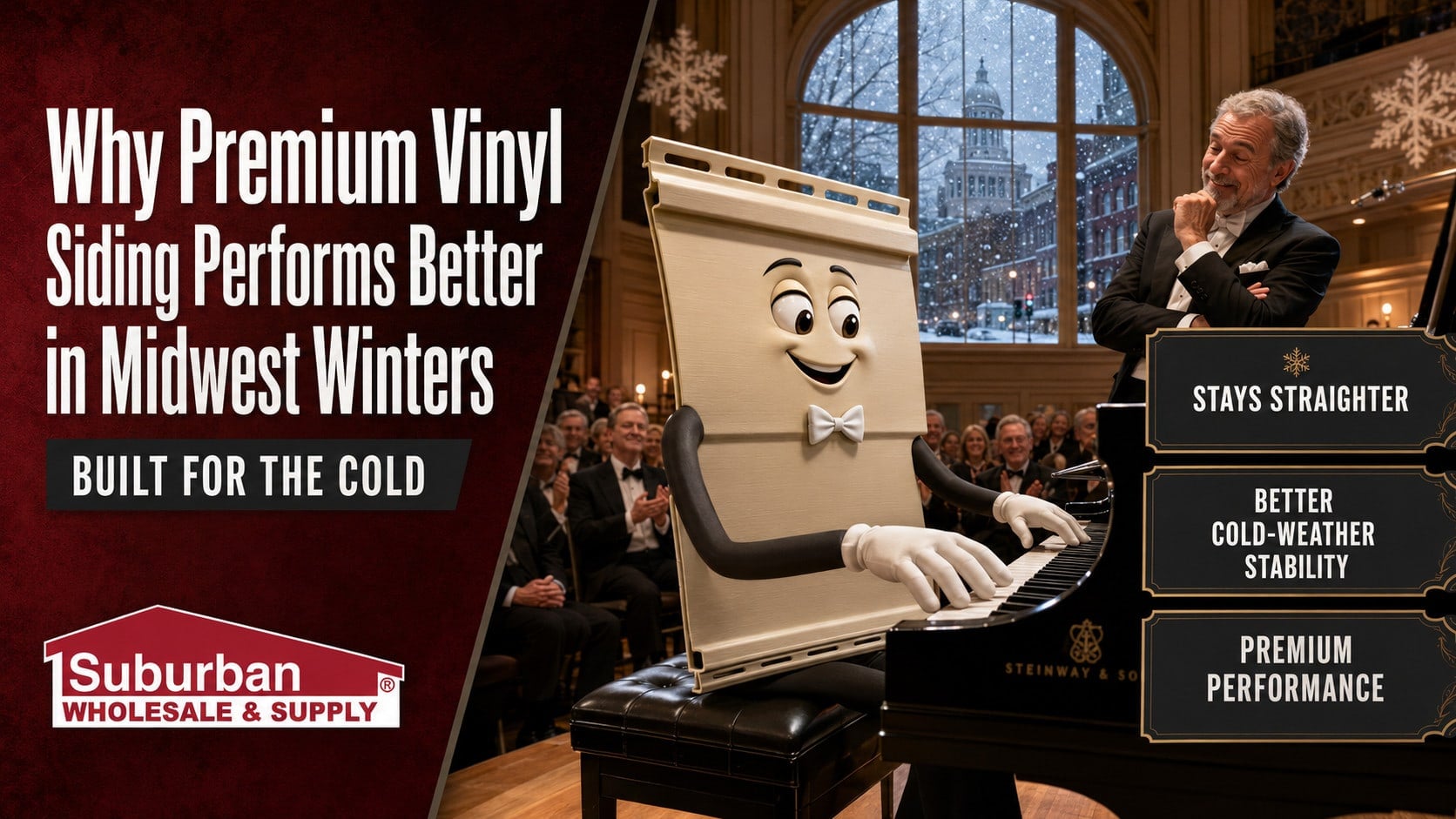 Why Premium Vinyl Siding Performs Better in Midwest Winters