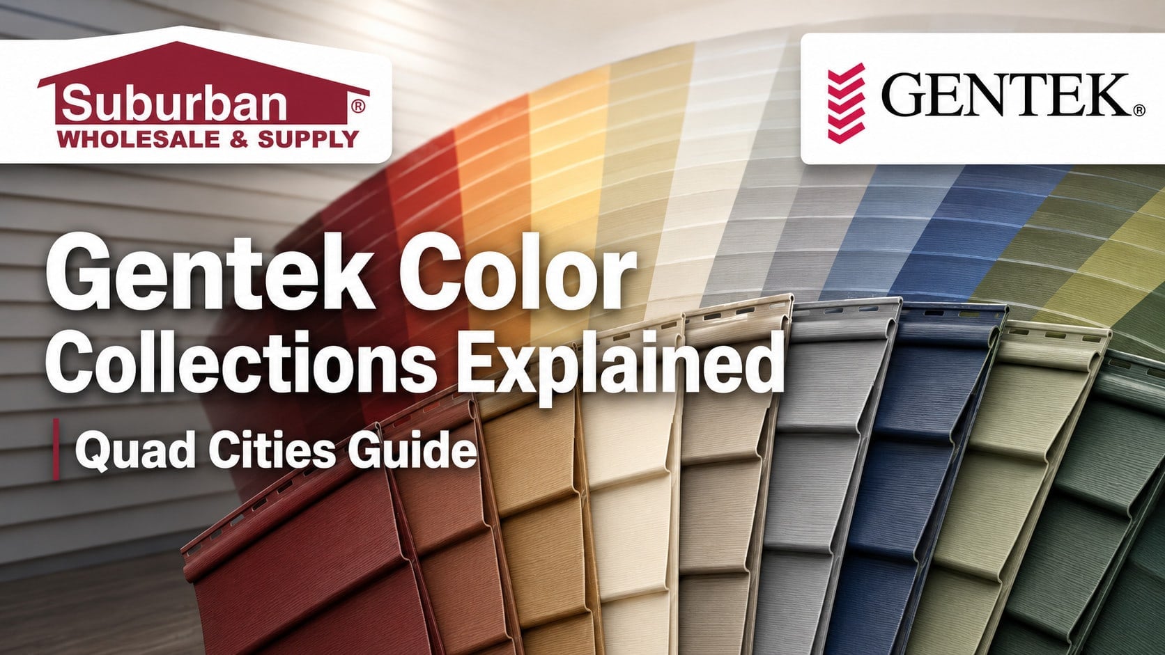 Gentek Color Collections Explained | Quad Cities Guide