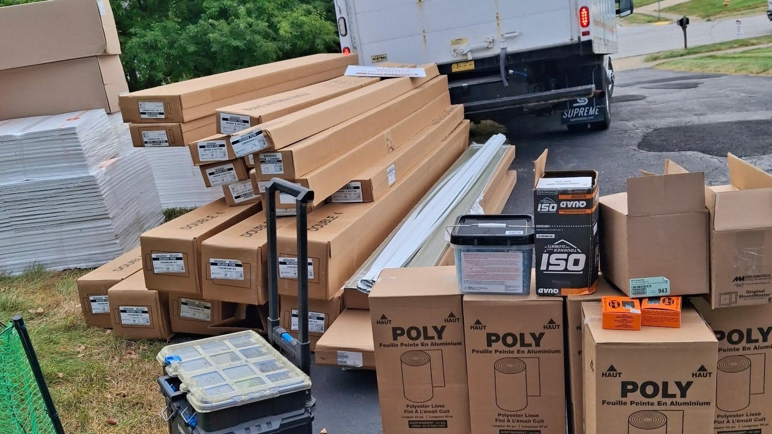 Daily Jobsite Material Delivery | Suburban Wholesale & Supply