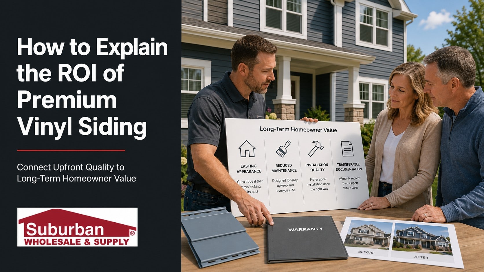 How to Explain the ROI of Premium Vinyl Siding