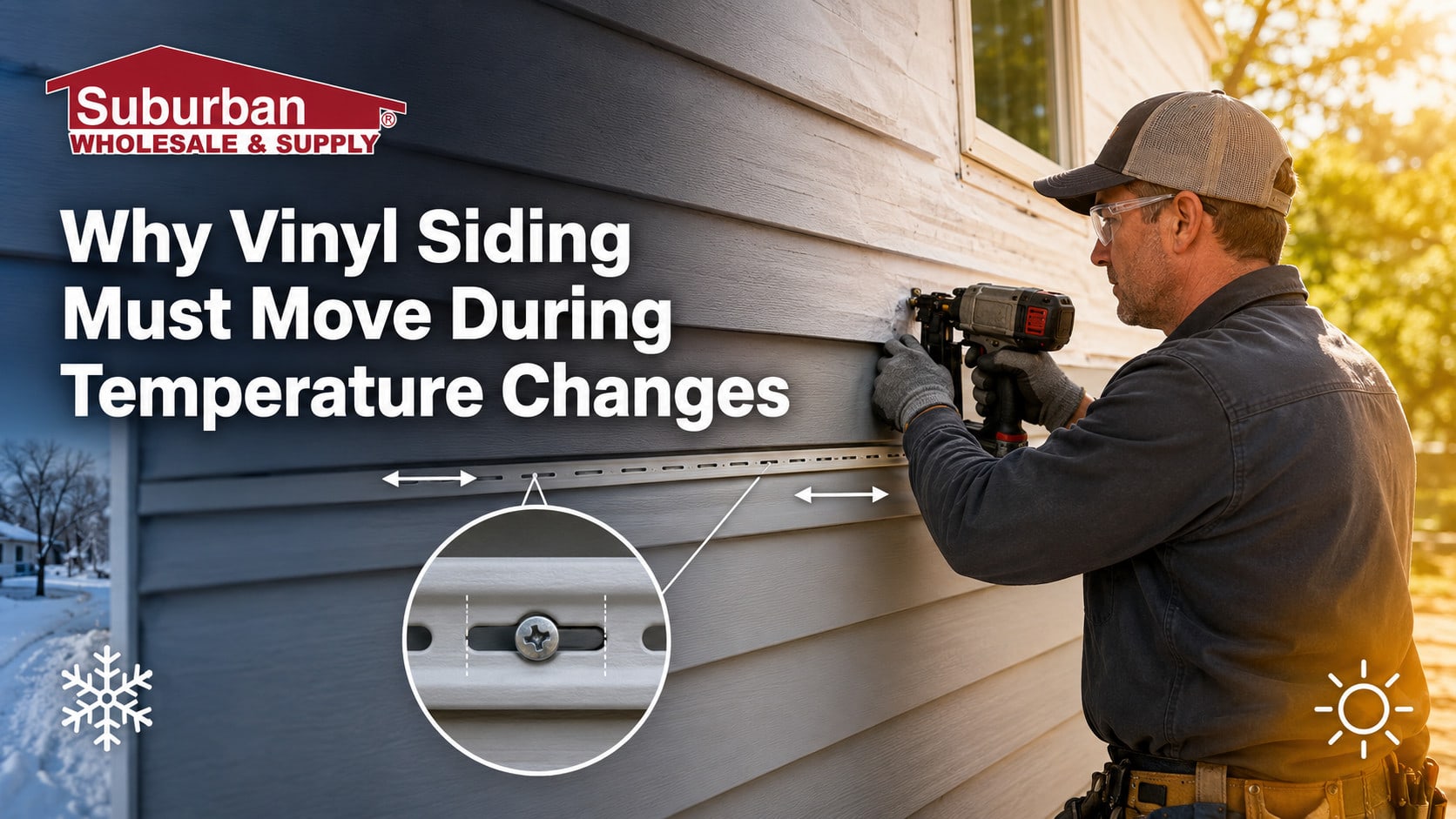 Why Vinyl Siding Must Move During Temperature Changes
