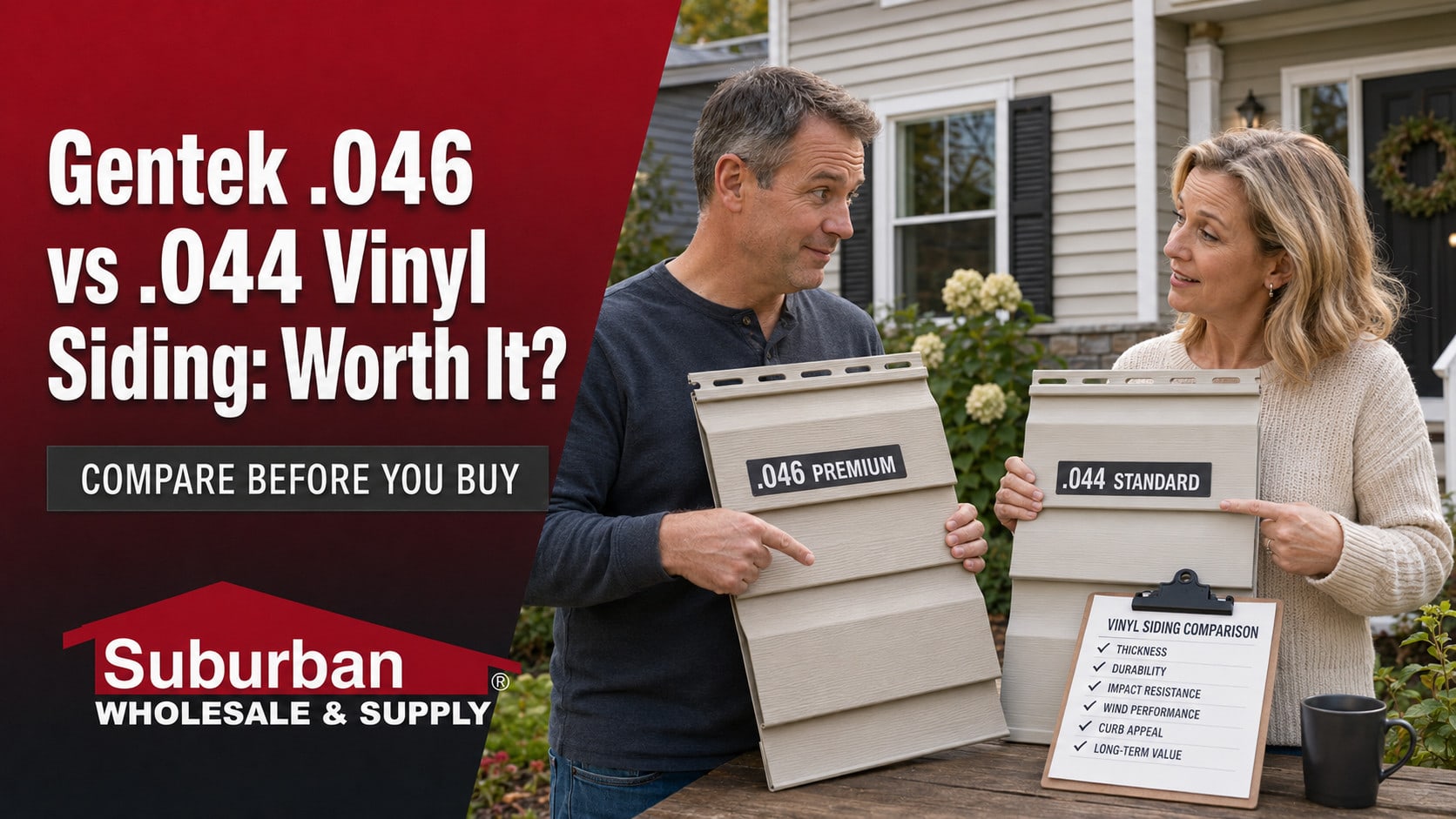 Gentek .046 vs .044 Vinyl Siding: Worth It?